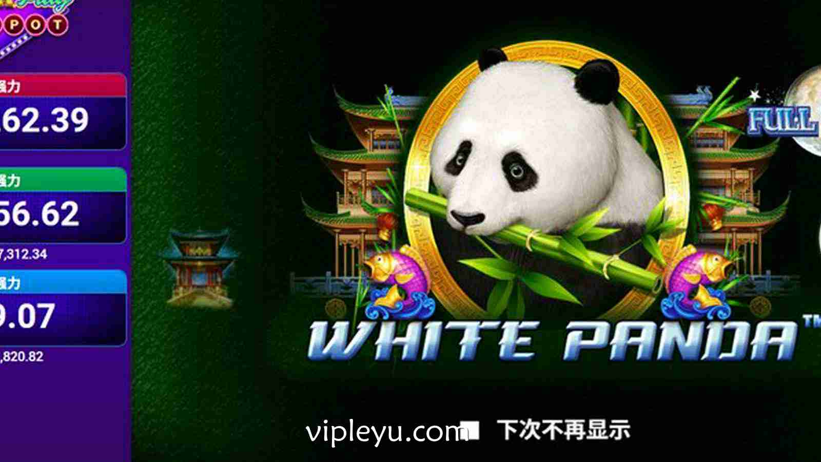 白色熊猫 强力累积奖金——开启你的幸运之旅！
